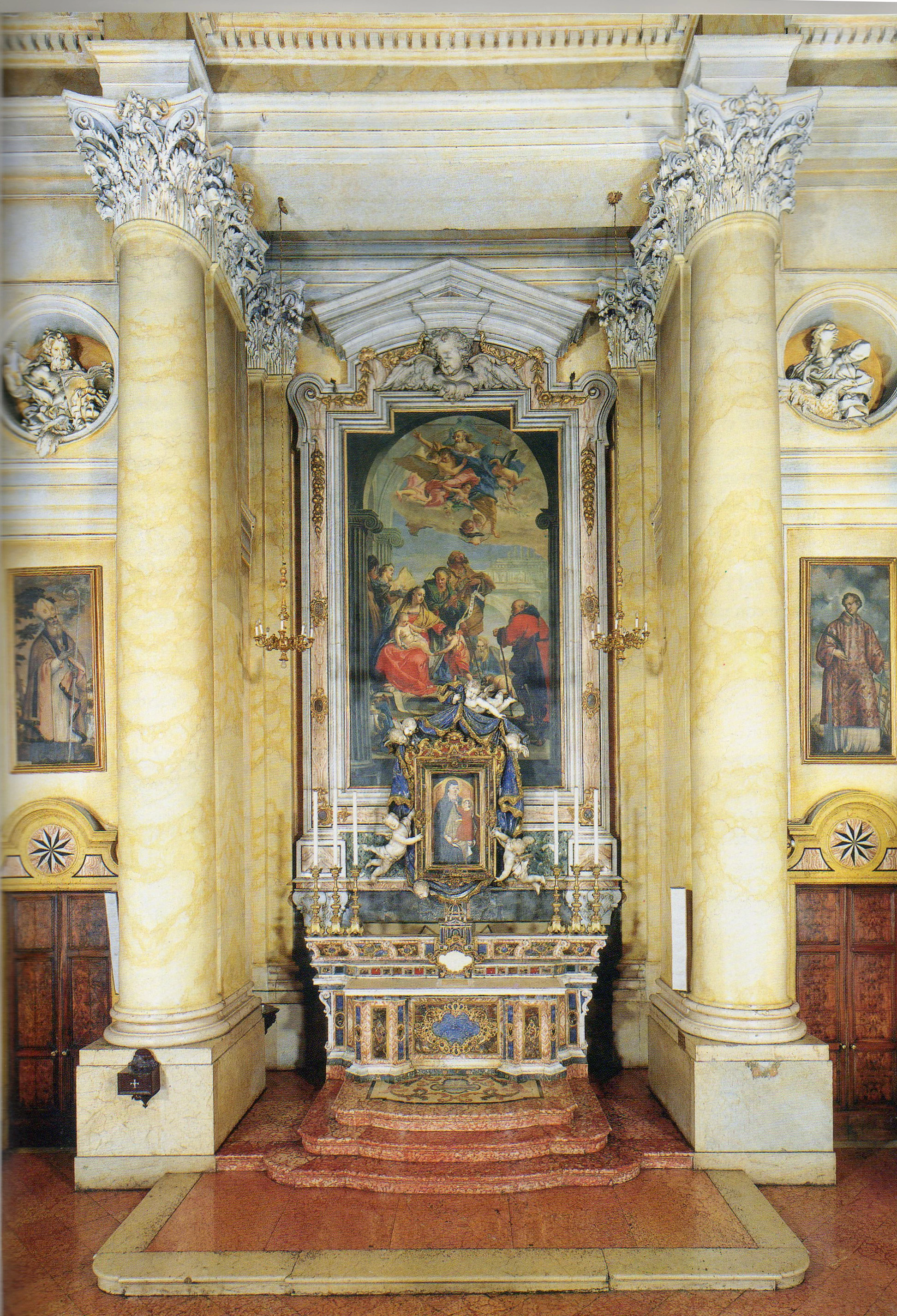 San Lorenzo - Brescia, cappella Madonna della provvidenza
